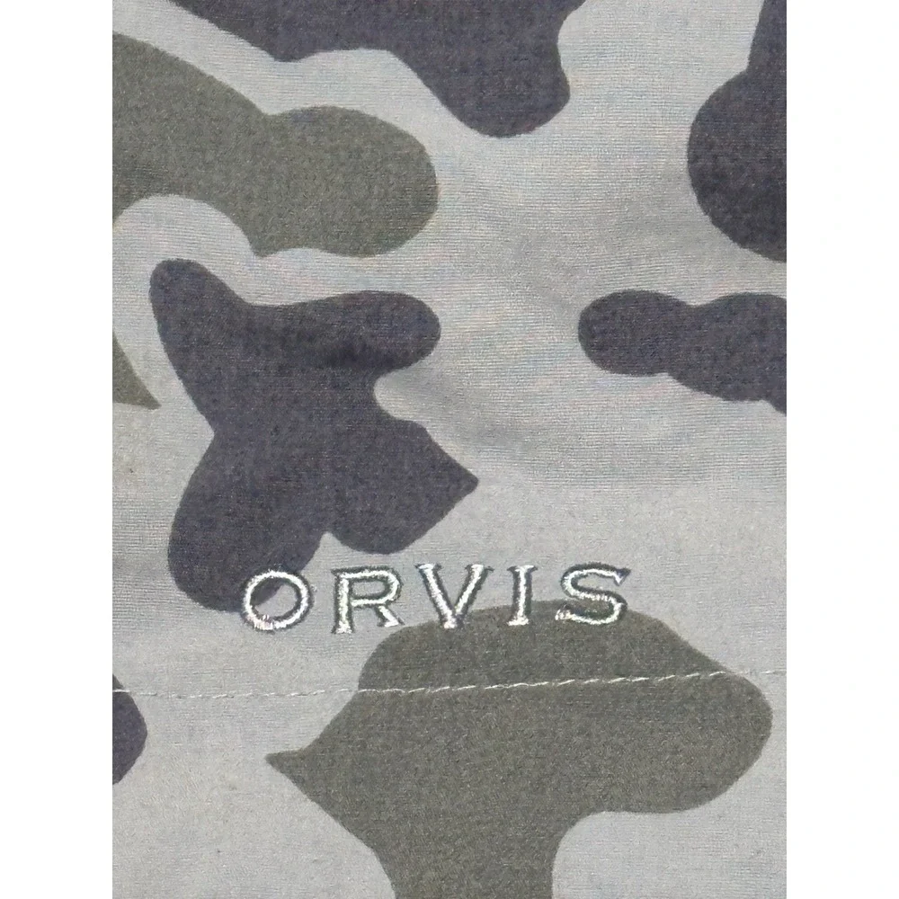 Orvis Ultralight Shorts Women's XL 5" Inseam Blue Navy Olive Camo Lightweight - Picture 3 of 5